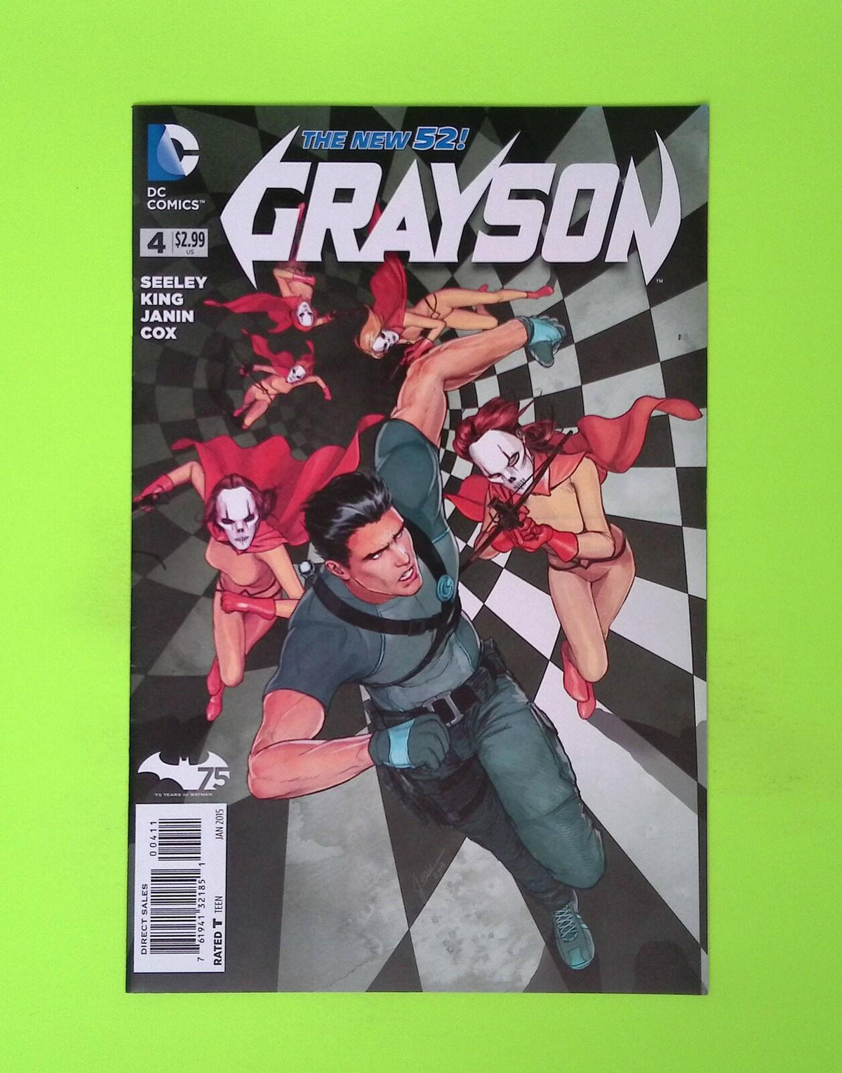 Grayson #4 2015 DC Comics Higher Grade Comic Book X286-134