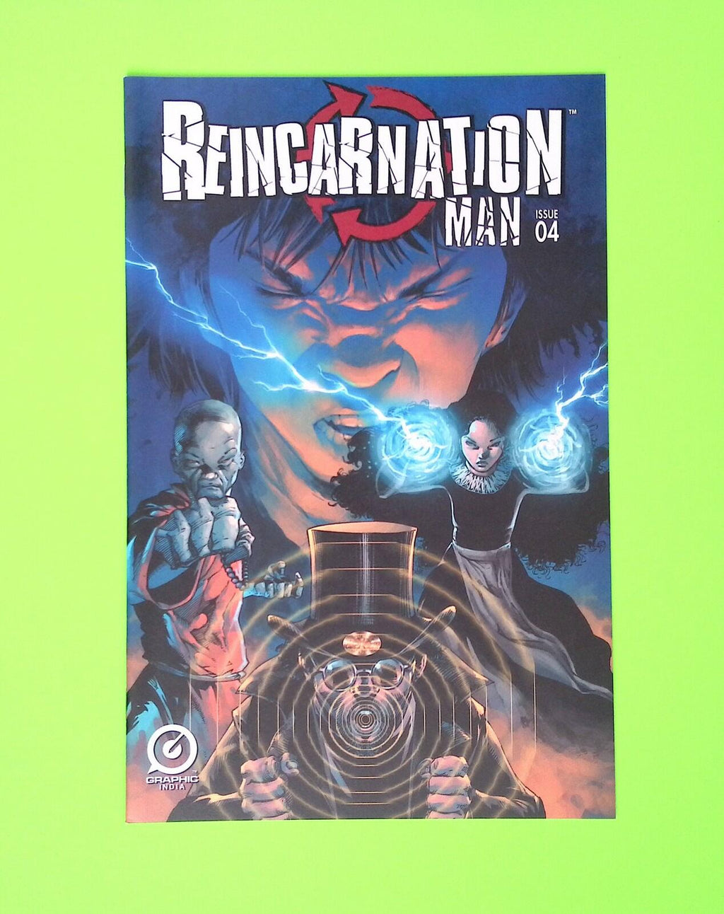 Reincarnation Man #4 Graphic India High Grade Comic Book B81-3