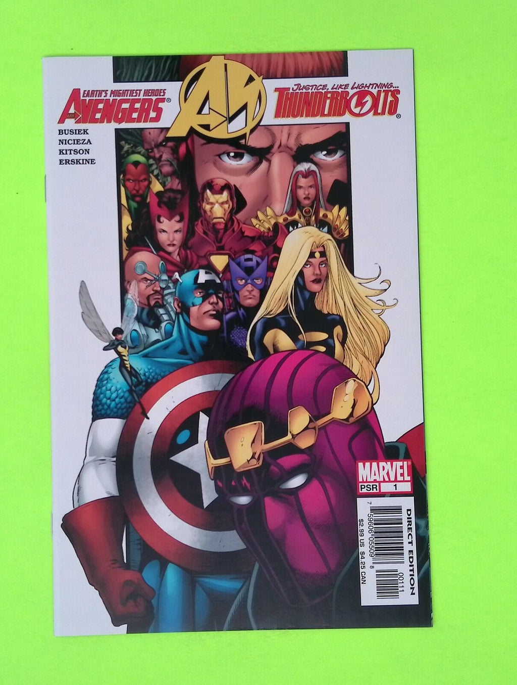 Avengers/Thunderbolts #1 2004 Marvel Comics High Grade Comic Book R27-115