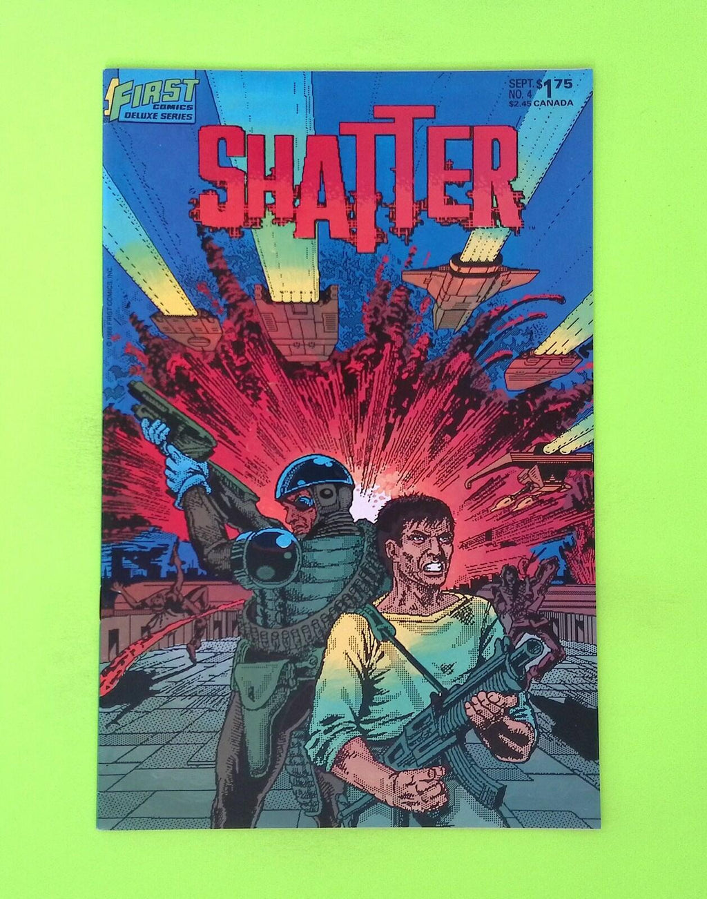 Shatter #4 1986 First Comics 7.0 Comic Book R54-231
