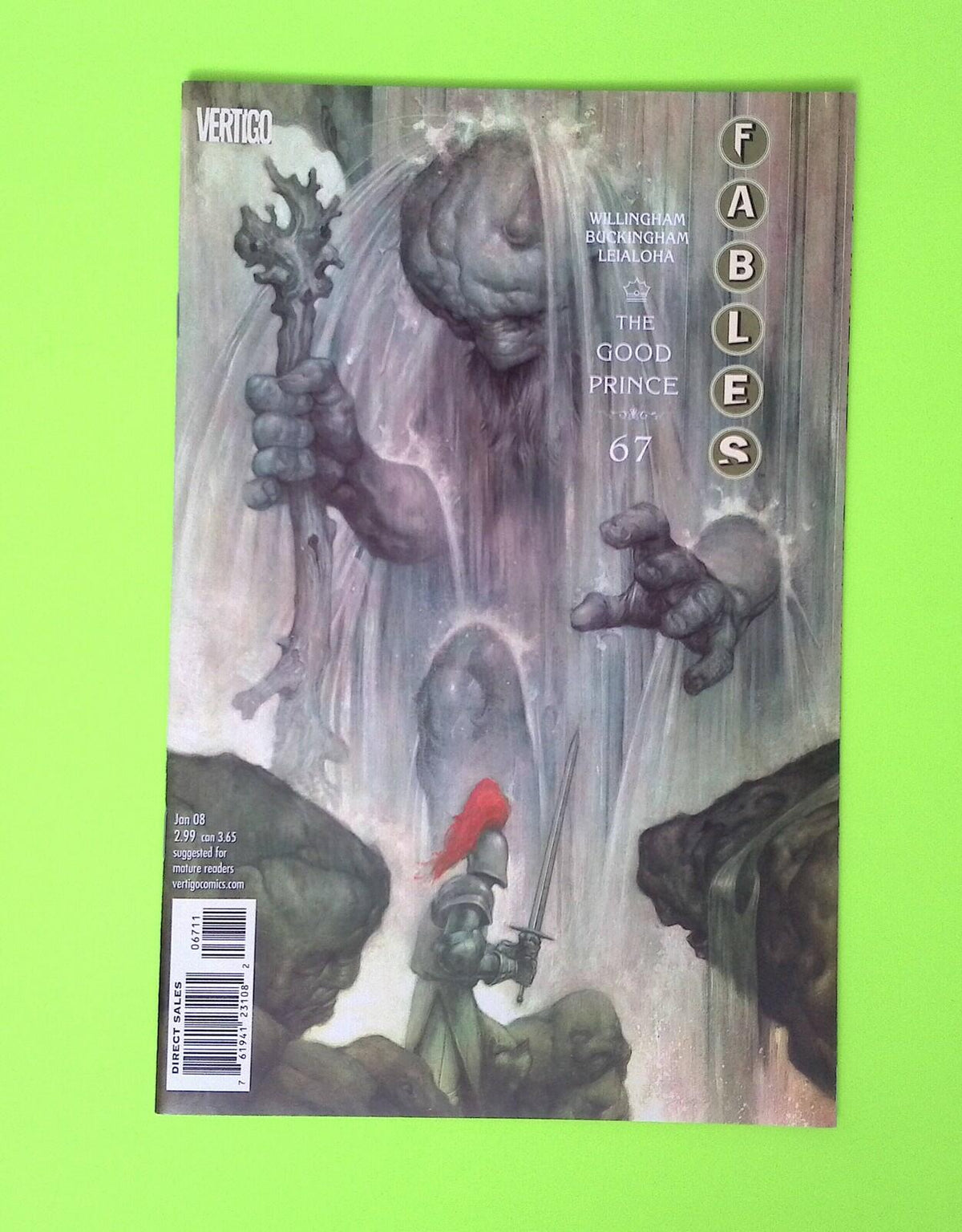 Fables #67 2008 Vertigo High Grade Comic Book X179-220