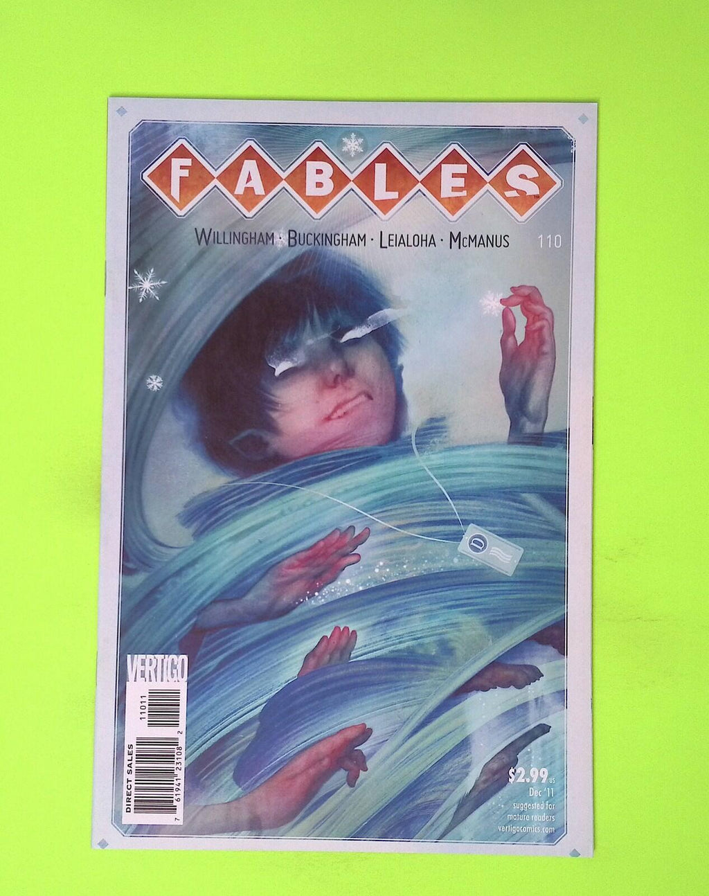 Fables #110 2011 Vertigo High Grade Comic Book X107-193