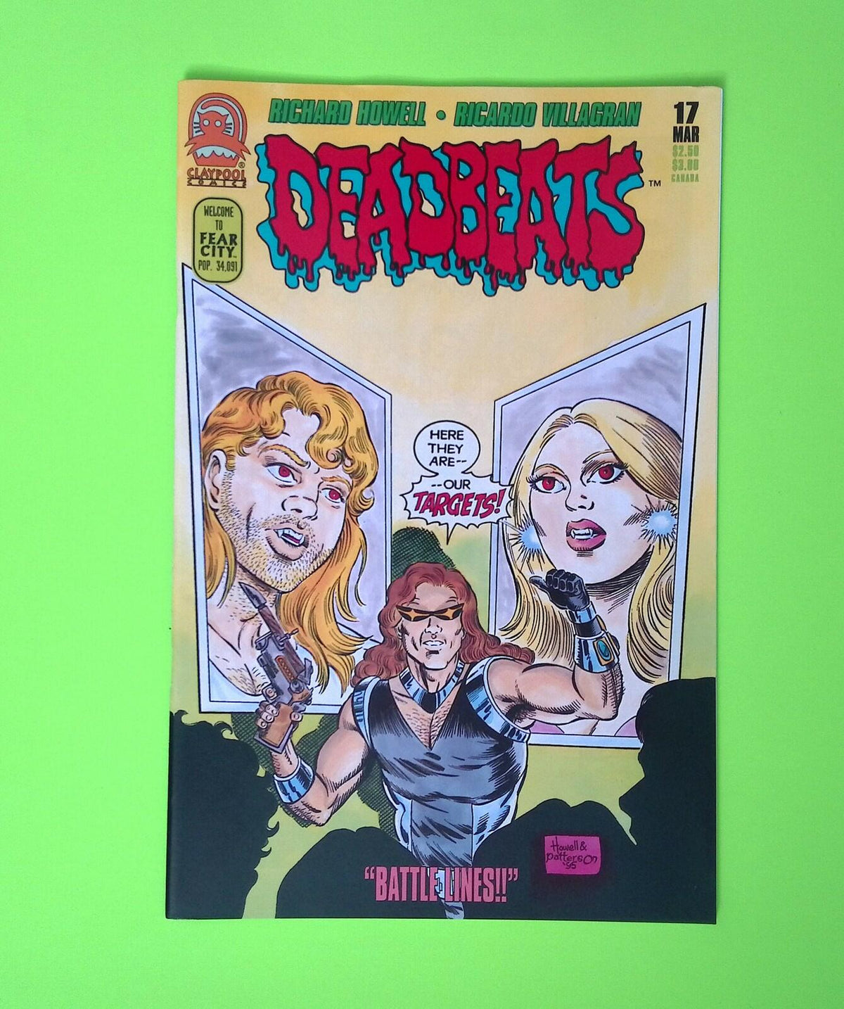 Deadbeats #17 Claypool Comics High Grade Comic Book W340-66