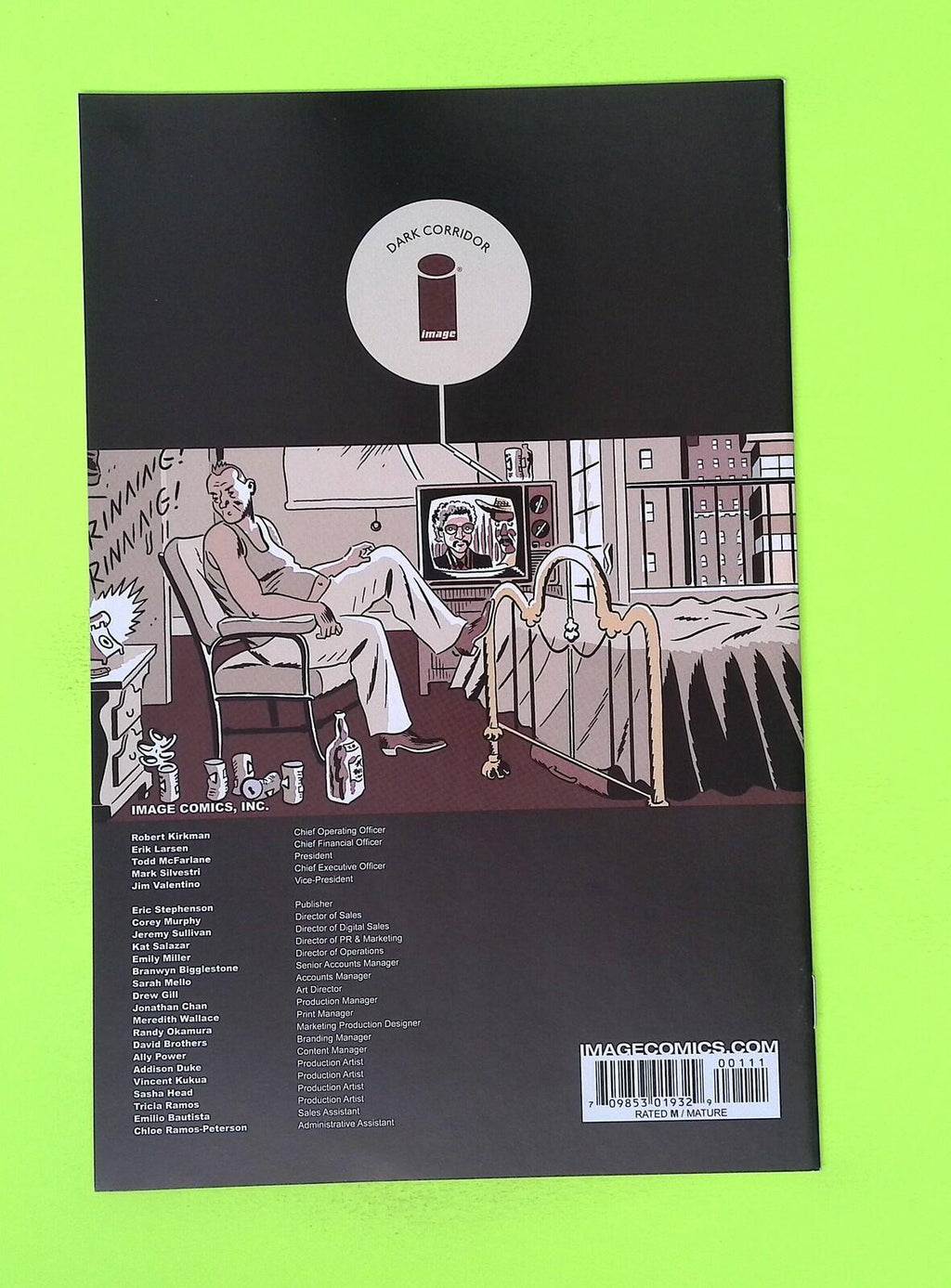 Dark Corridor #1 2015 Image Comics High Grade Comic Book M95-112