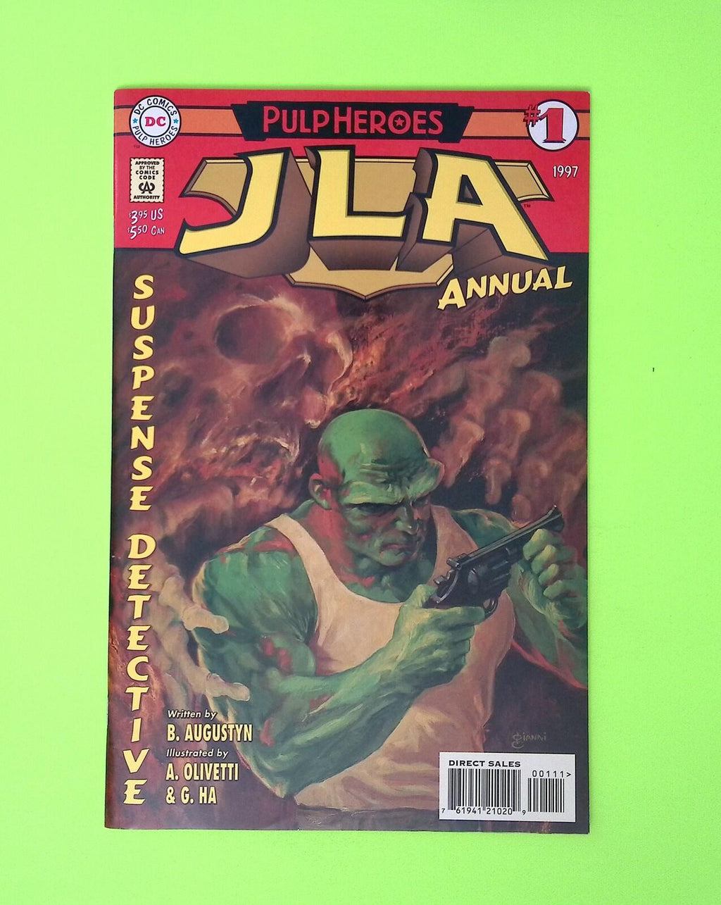 JLA Annual #1 1997 DC Comics Annual High Grade Comic Book Q21-85