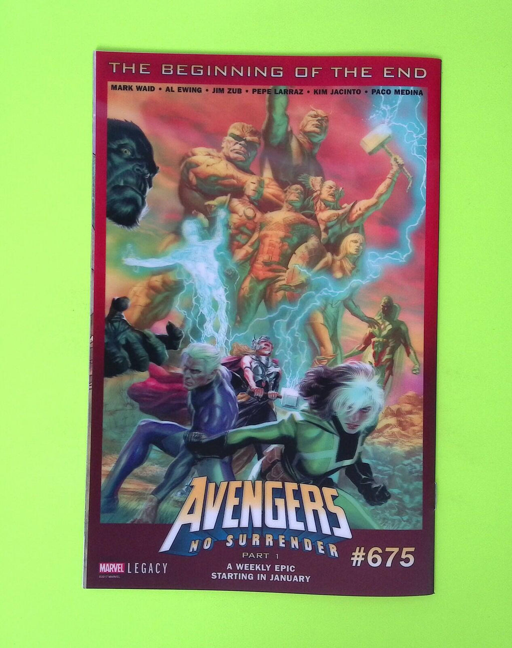 Mighty Thor #700b Vol. 2 2017 Marvel Comics Variant High Grade Q17-124