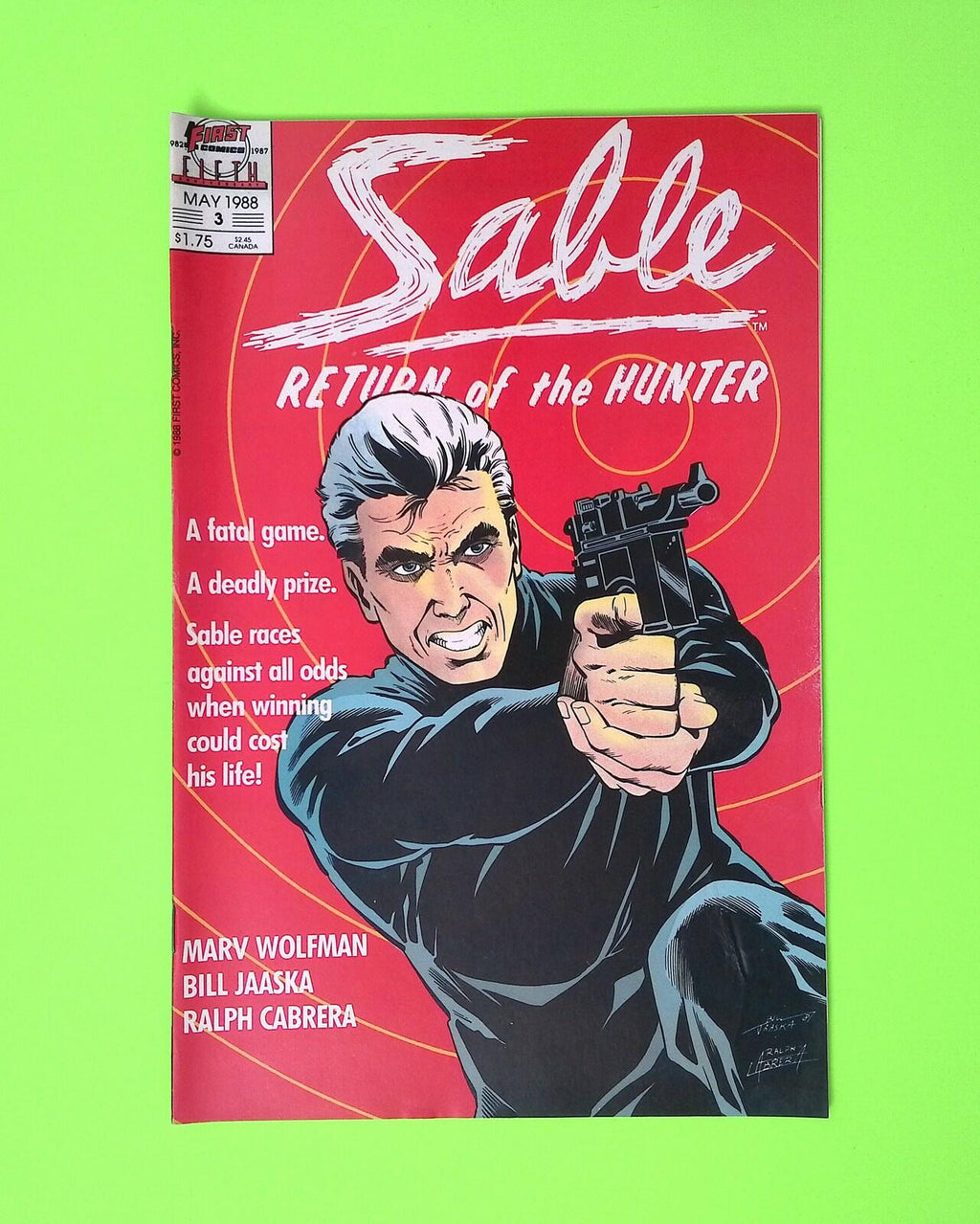 Sable #3 1988 First Comics Higher Grade Comic Book B20-59