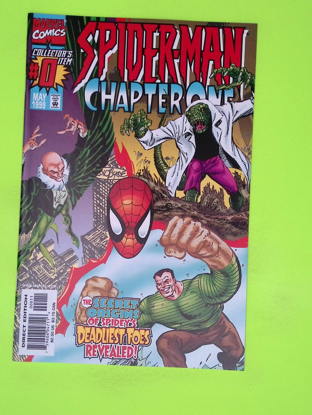 Spider-Man Chapter One #0 1999 Marvel Comics 8.0 Comic Book K27-136