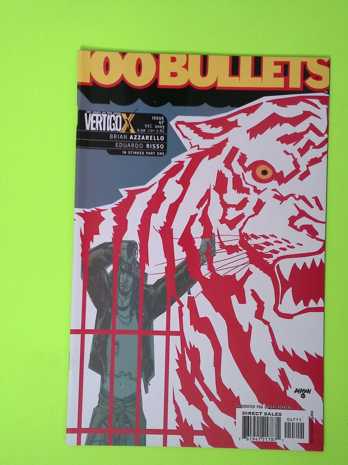 100 Bullets #47 2003 Vertigo High Grade Comic Book X23-140