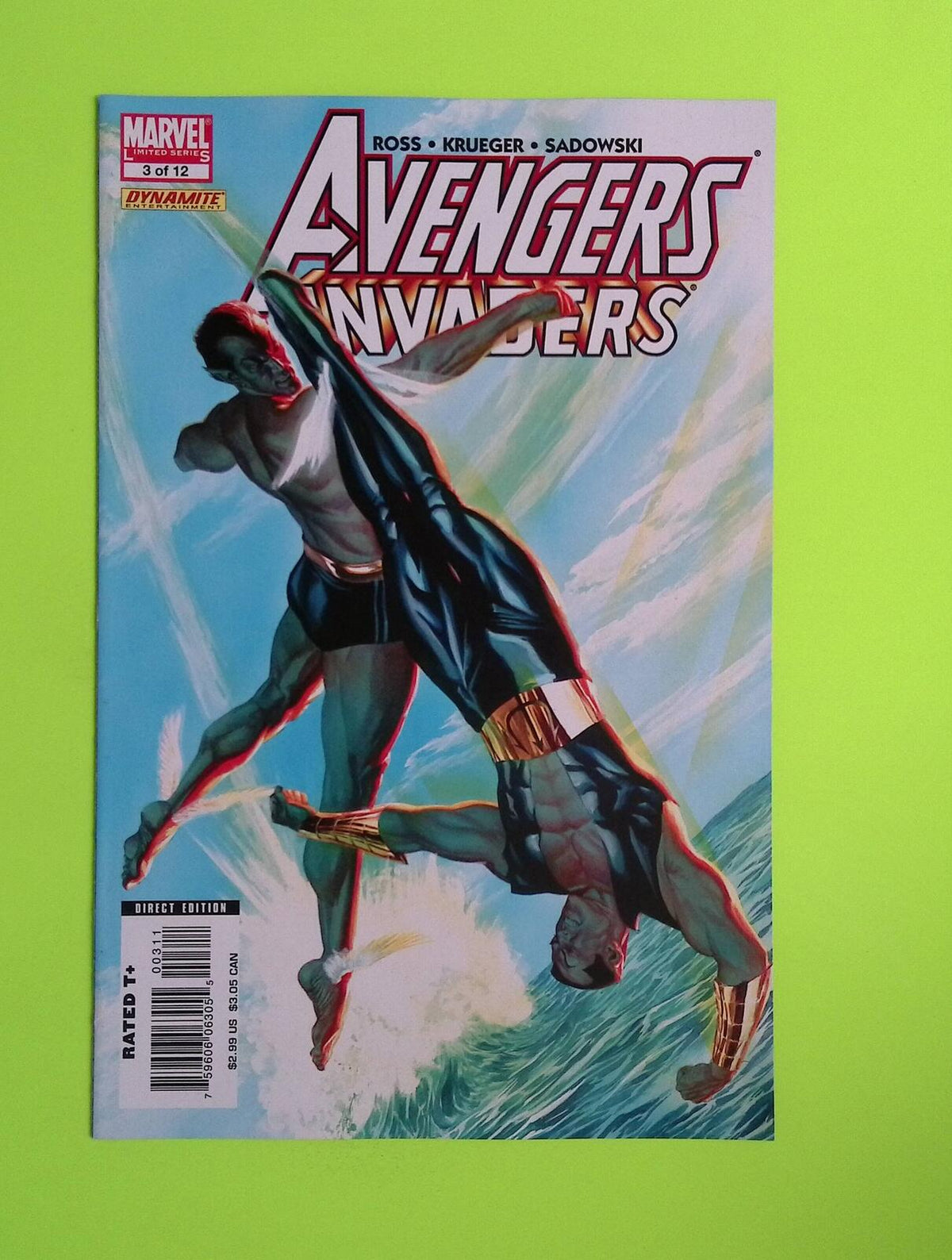 Avengers/Invaders #3 2008 Marvel Comics High Grade Comic Book G20-288