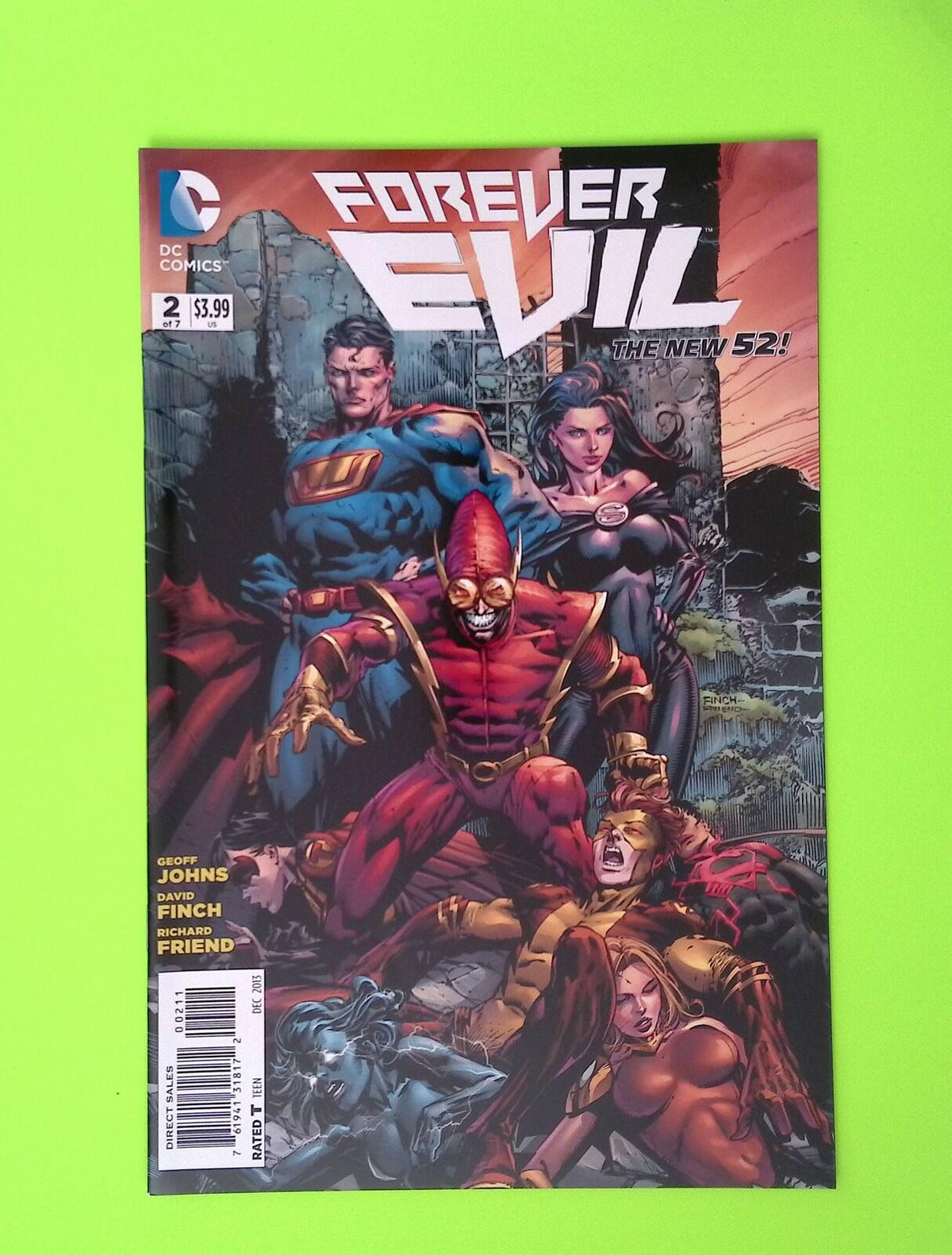 Forever Evil #2 2013 DC Comics 8.0 Comic Book X111-6