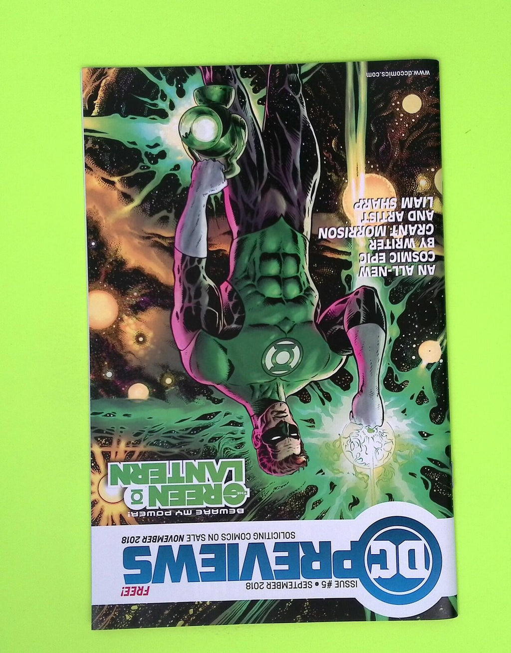 DC Previews #5 2018 DC Comics High Grade Comic Book J55-58