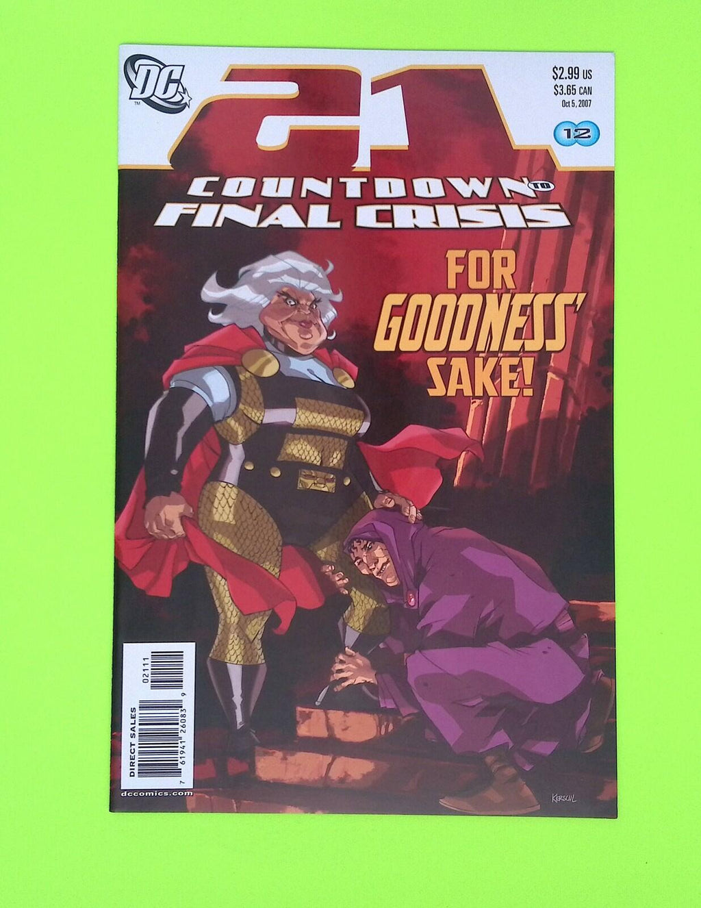 Countdown #21 2008 DC Comics 1st App 8.0 Comic Book W149-219