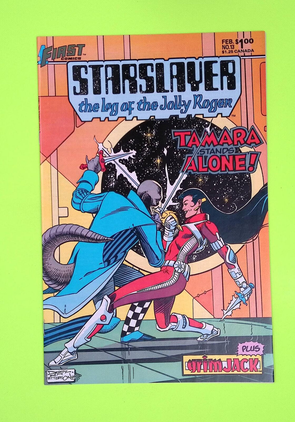 Starslayer #13 1984 First Comics High Grade Comic Book A63-265