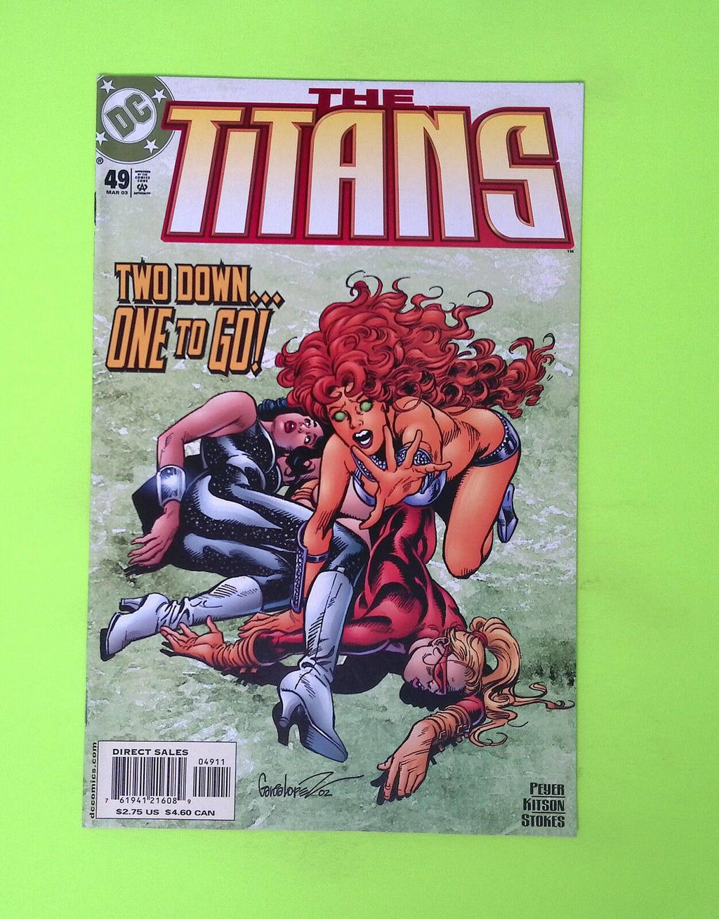 Titans #49 Vol. 1 2003 DC Comics High Grade Comic Book Q86-172