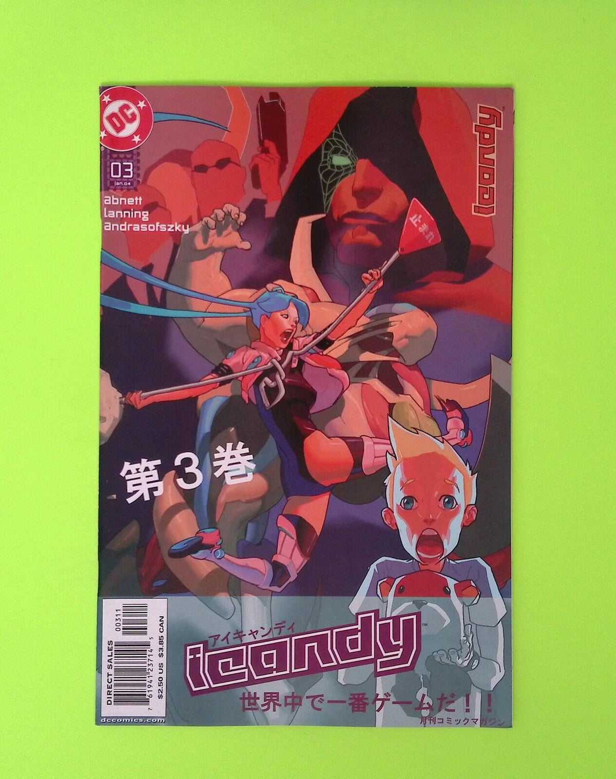 Icandy #3 DC Comics Higher Grade Comic Book X262-269