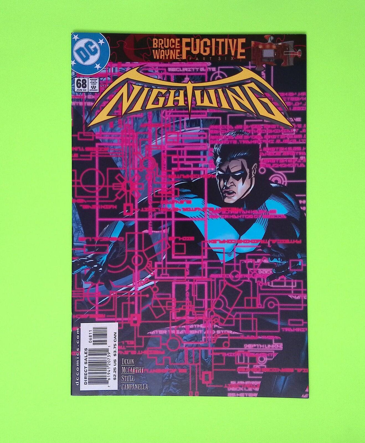 Nightwing #68 Vol. 2 2002 DC Comics High Grade Comic Book X212-107