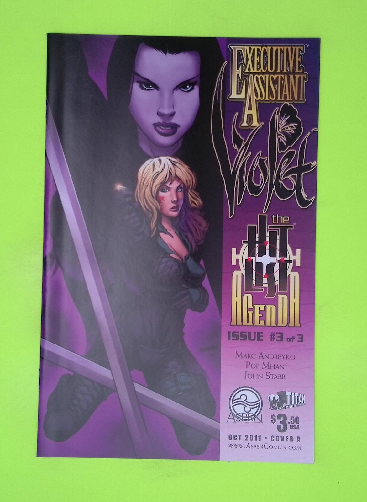 Executive Assistant Violet #3 Aspen MLT Inc. 8.0 Comic Book K73-104