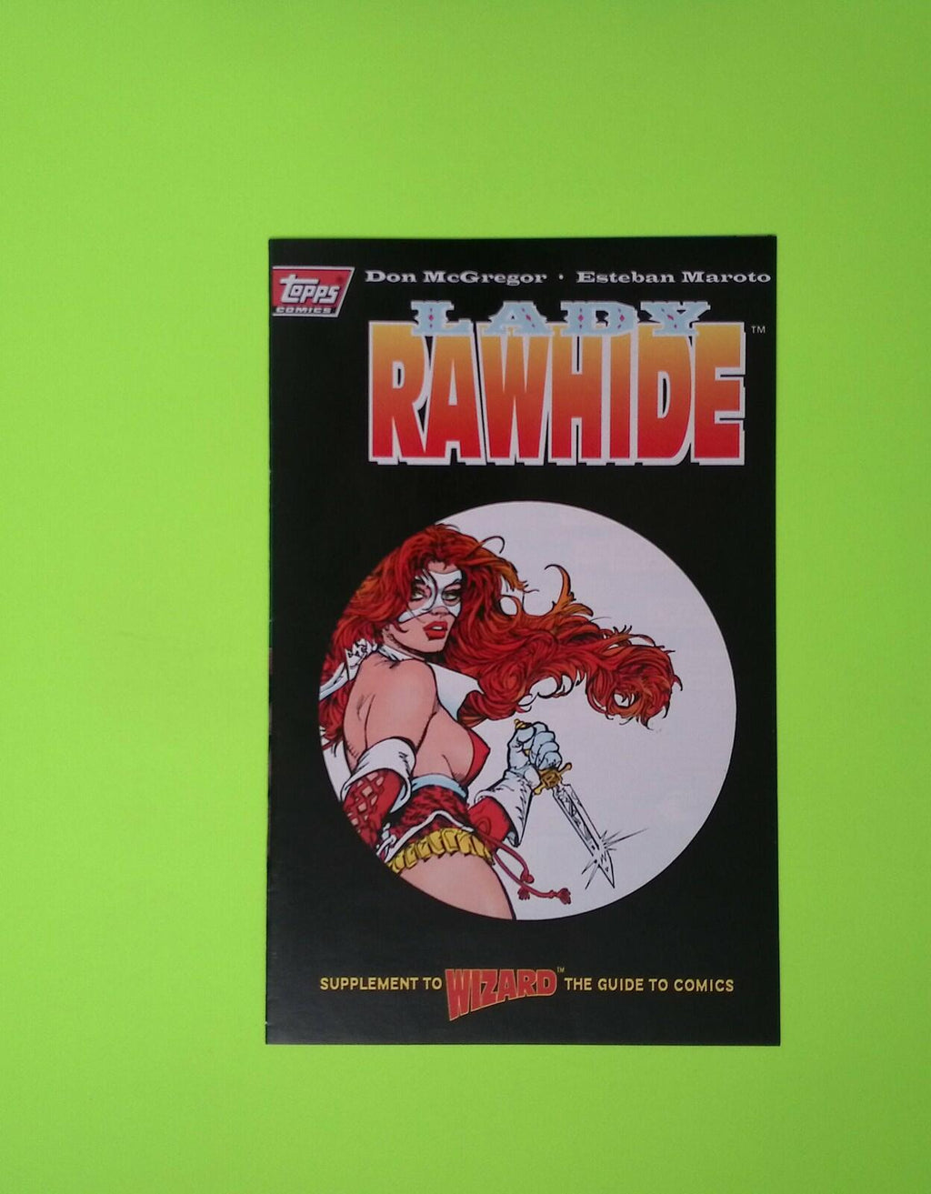 Lady Rawhide #1wizard-b Vol. 1 1995 Topps Comics Variant 8.0 Comic Book W217-58