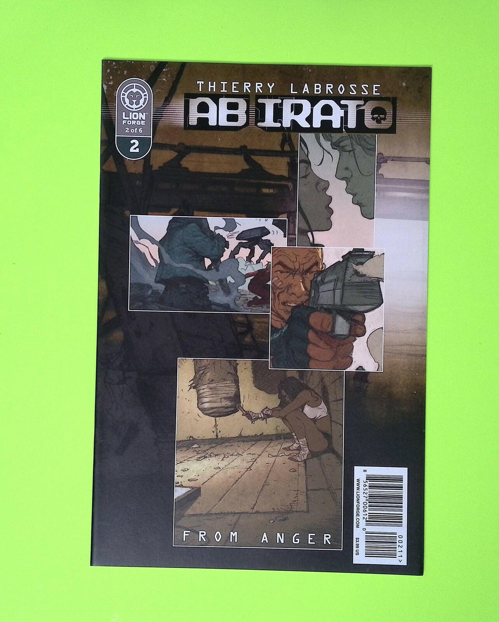 Ab Irato #2 2017 Lion Forge Comics High Grade Comic Book Q67-10