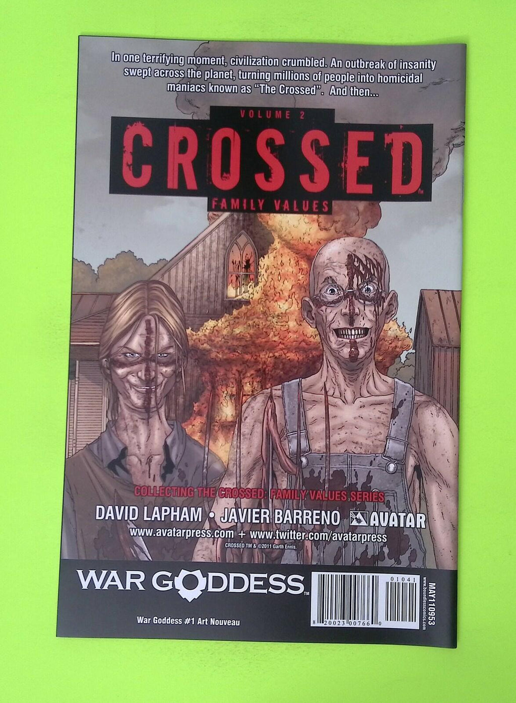 War Goddess #1d 2011 Boundless Comics Variant High Grade Comic Book W32-247
