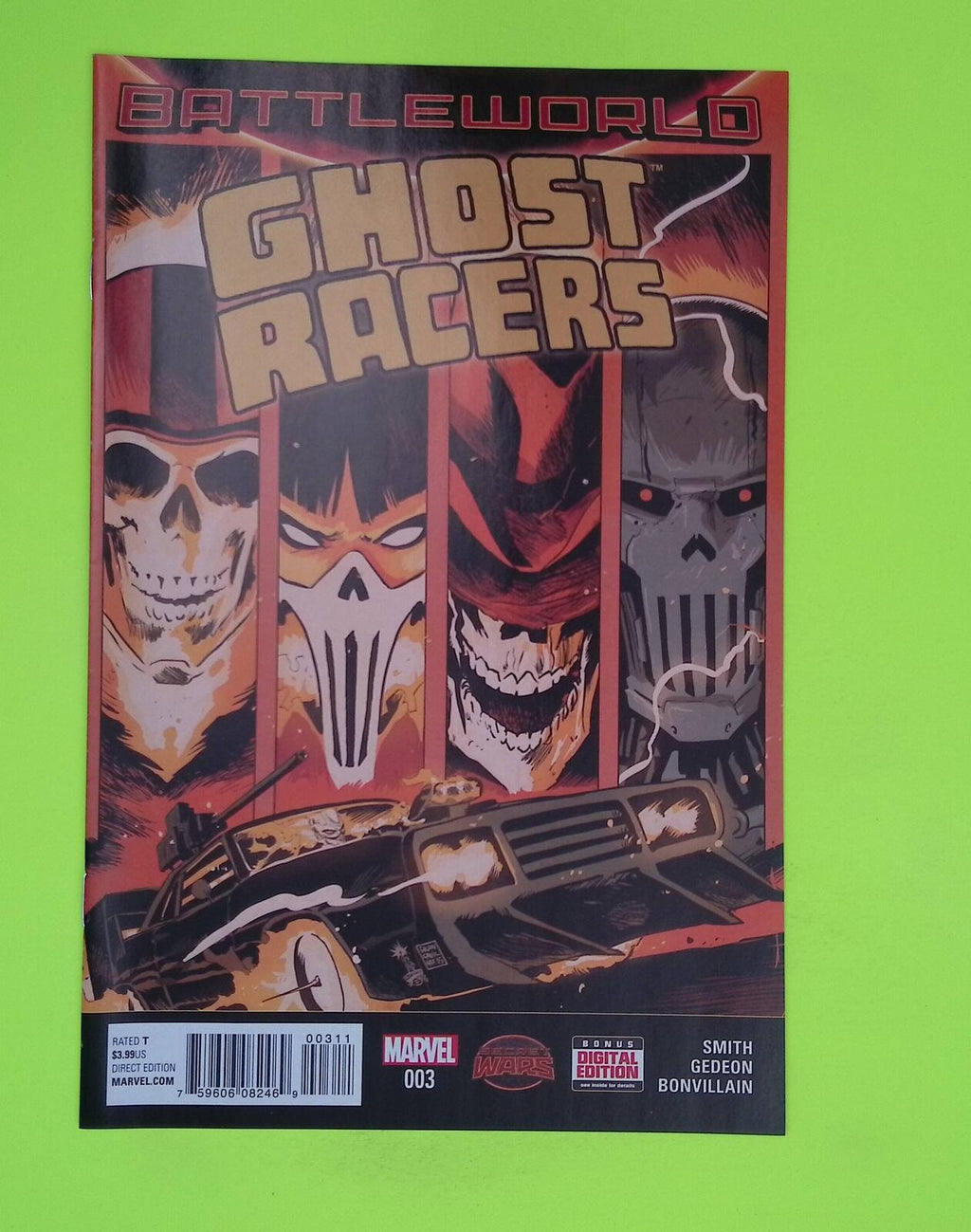 Ghost Racers #3 2015 Marvel Comics 8.0 Comic Book A35-178