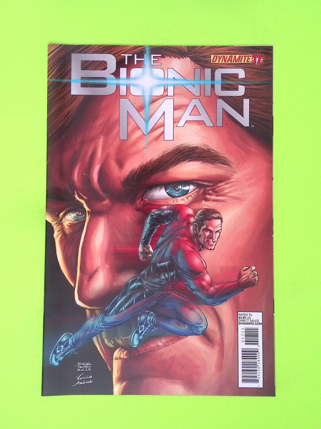 The Bionic Man #17b Dynamite Entertainment Variant High Grade Comic Book W93-13