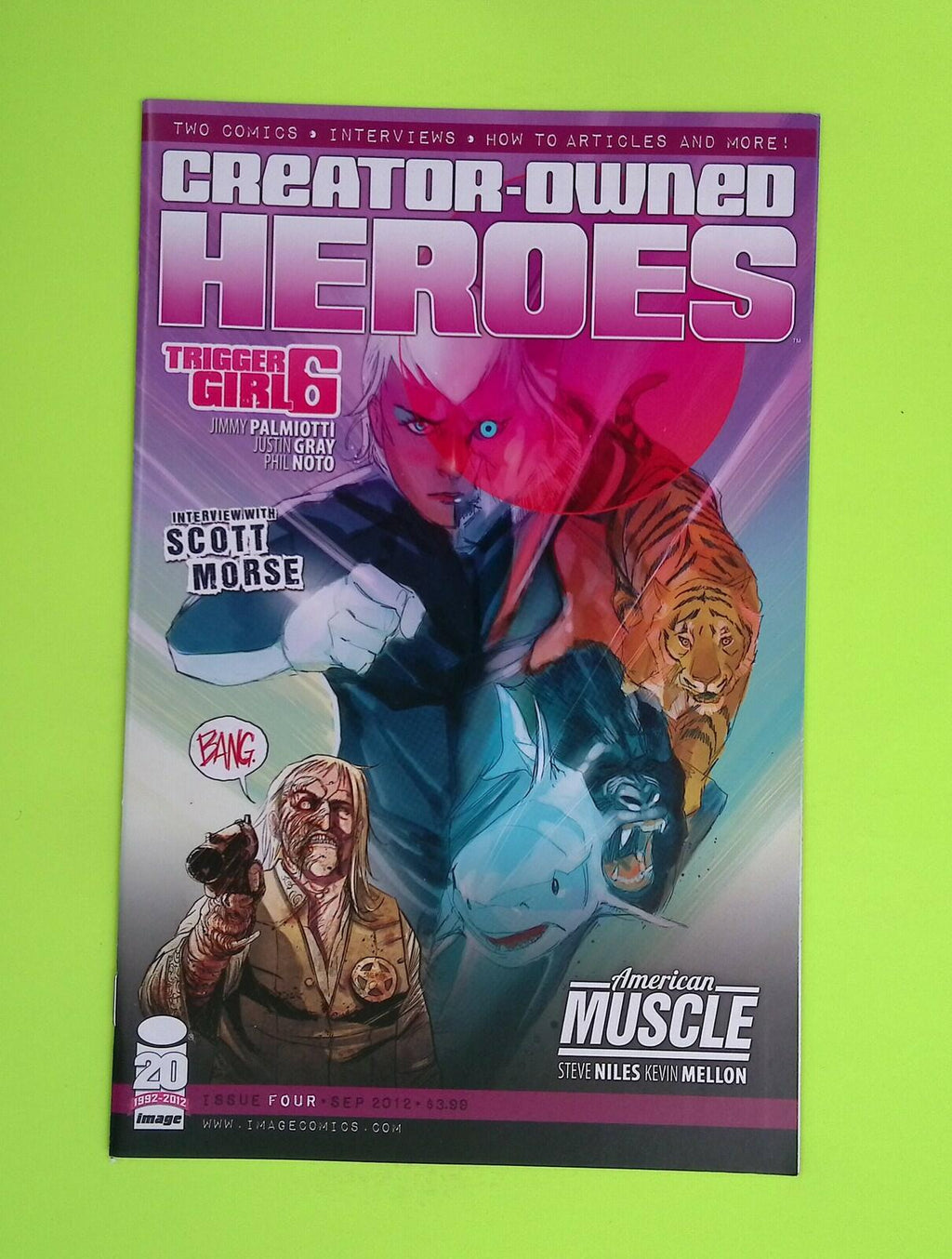 Creator-Owned Heroes #4b 2012 Image Comics Variant High Grade Comic Book J50-12