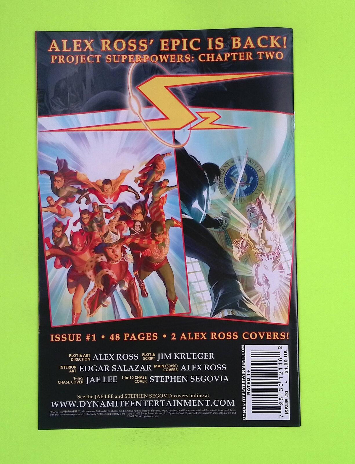 Project Superpowers Chapter Two #0c Vol. 2 Dynamite Entertainment Variant J20-29