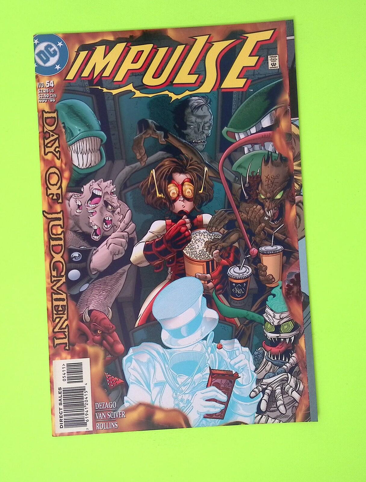 Impulse #54 1999 DC Comics High Grade Comic Book W71-112
