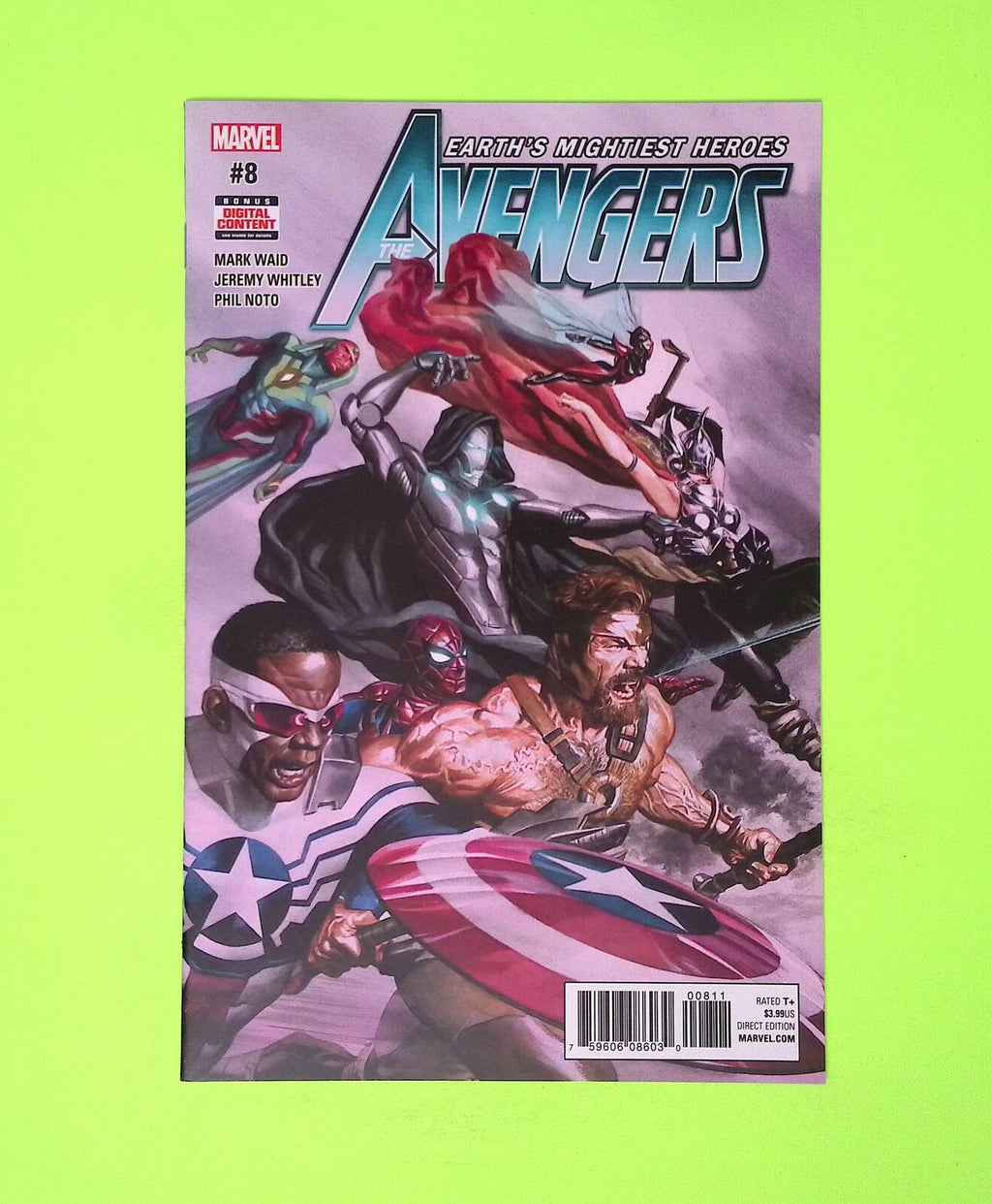 Avengers #8 Vol. 6 2017 Marvel Comics High Grade Comic Book X221-36