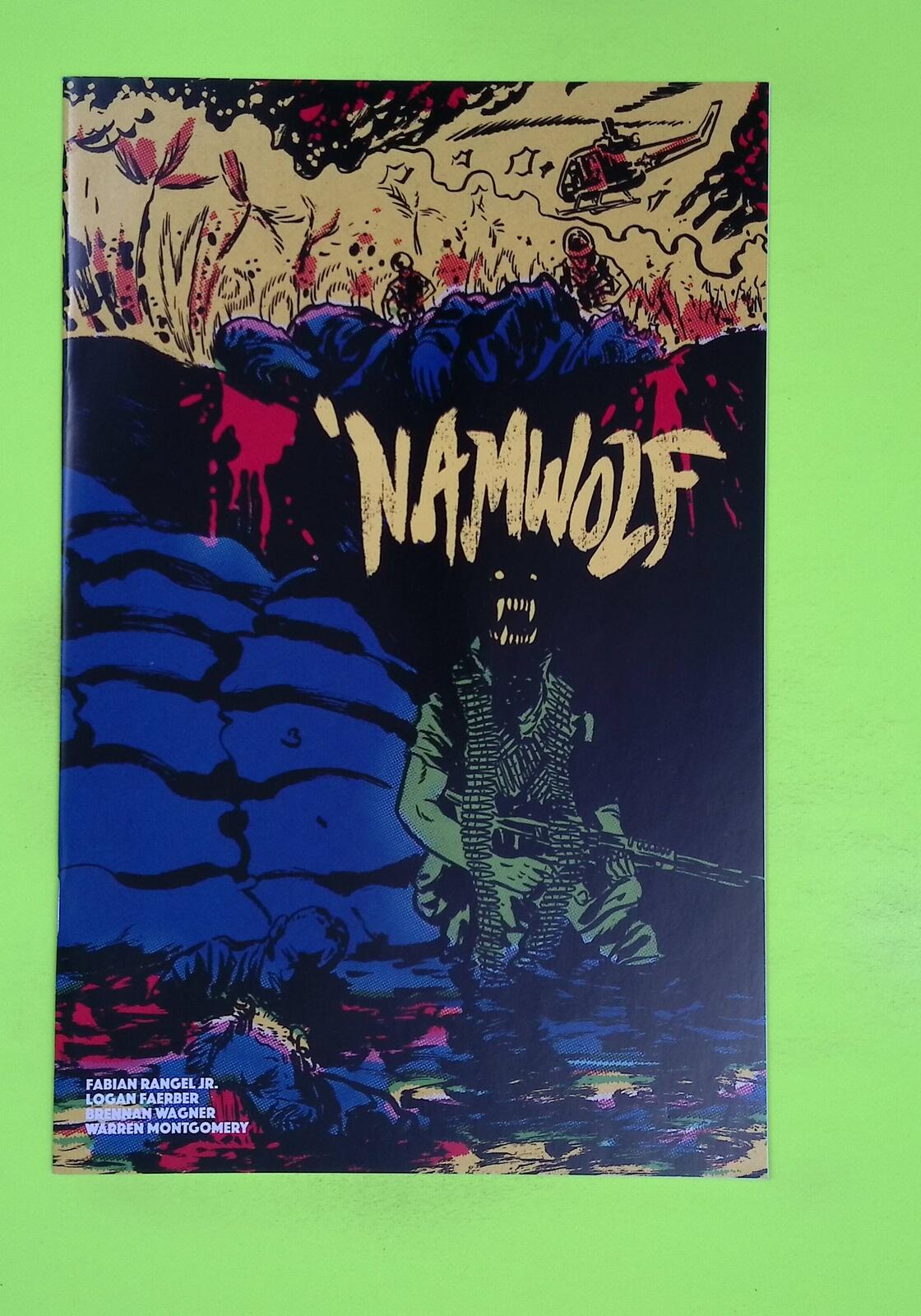 'Namwolf #4b 2017 Albatross Exploding Funny Book Variant Mid Grade A68-161