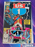 U.S. 1 #4 8.0 1ST APP MARVEL COMIC BOOK E89-193
