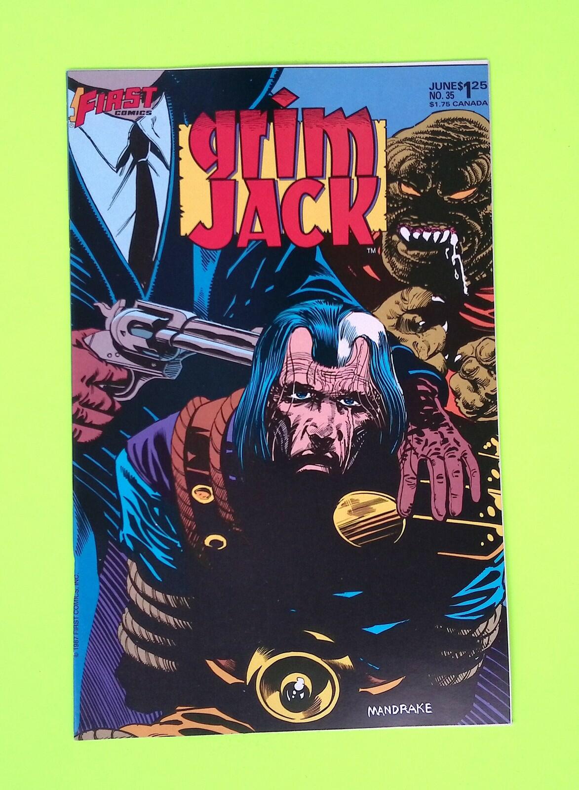 Grimjack #35 1987 First Comics High Grade Comic Book M76-274