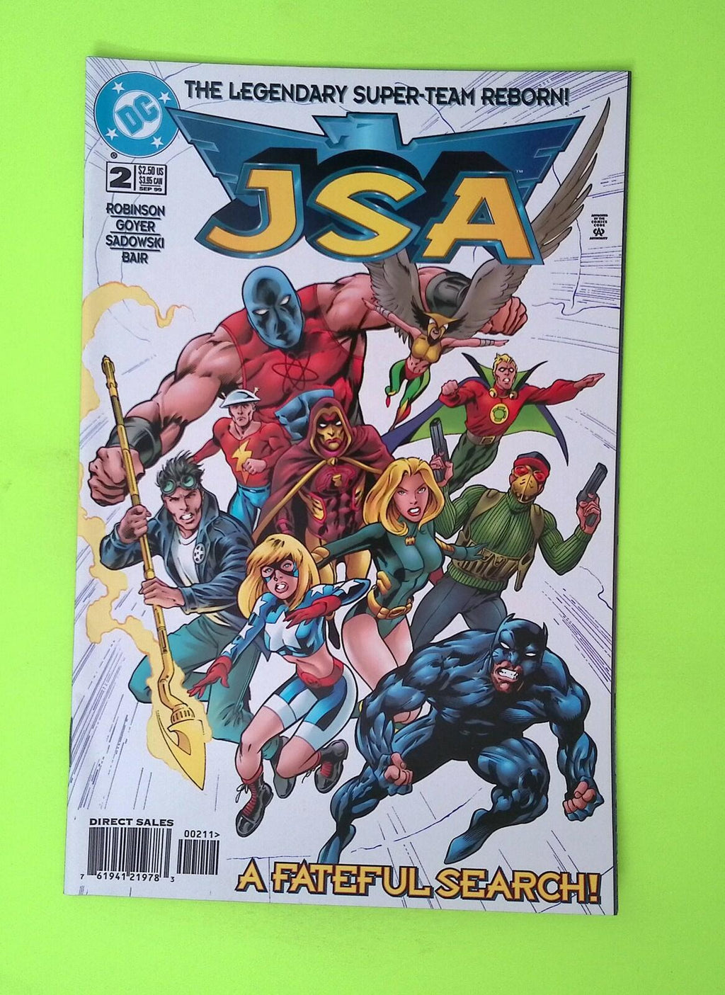 JSA #2 1999 DC Comics 8.0 Comic Book P61-60