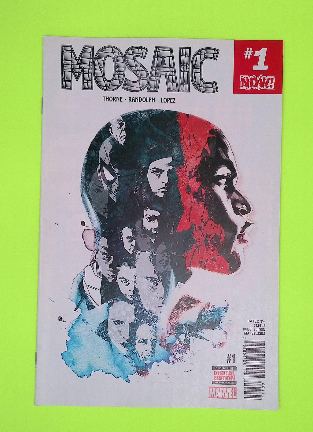 Mosaic #1-2nd print Marvel Comics Variant 8.0 Comic Book G47-99