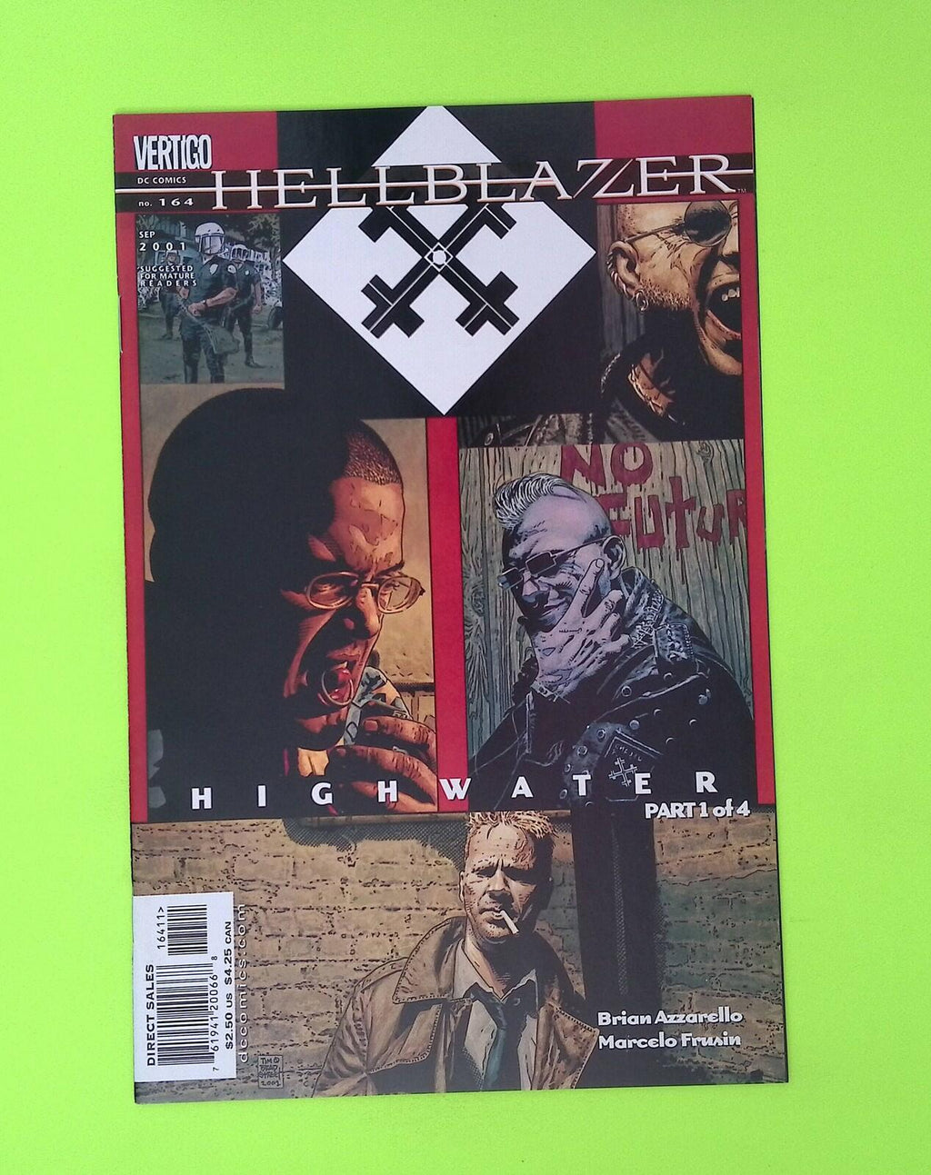 Hellblazer #164 Vol. 1 2001 Vertigo High Grade Comic Book W160-39