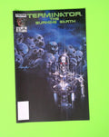 Terminator The Burning Earth #4 1990 Now Comics High Grade Comic Book B6-9