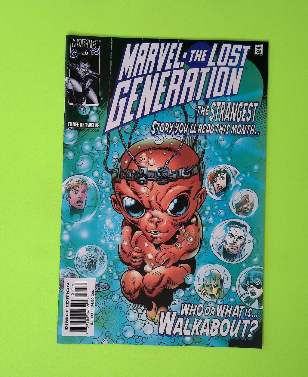 Marvel The Lost Generation #10 2000 Marvel Comics High Grade Comic Book Q35-223