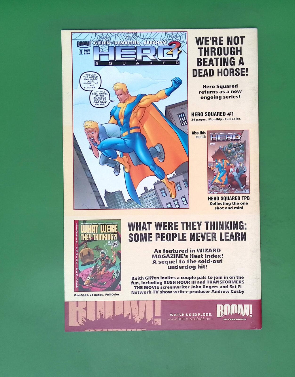 Jeremiah Harm #1 2006 BOOM! Studios Mid Grade Comic Book H90-168