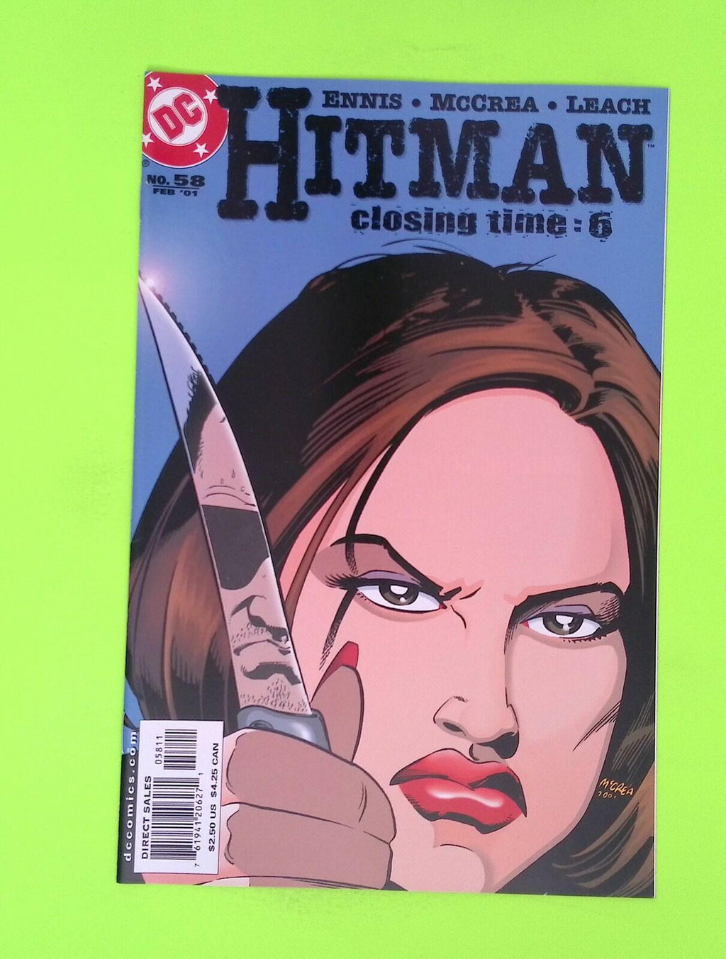 Hitman #58 2001 DC Comics High Grade Comic Book W117-24
