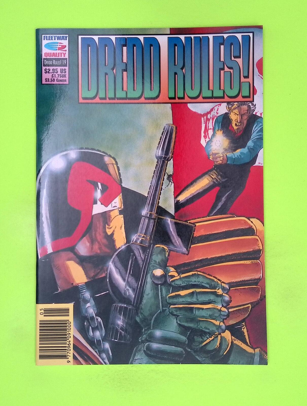 Dredd Rules! #19 1993 Fleetway (AP/IPC) High Grade Comic Book A78-209