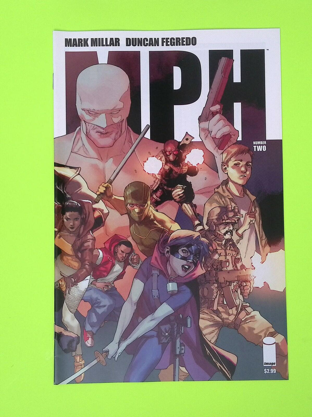 MPH #2d 2014 Image Comics Variant High Grade Comic Book W58-3