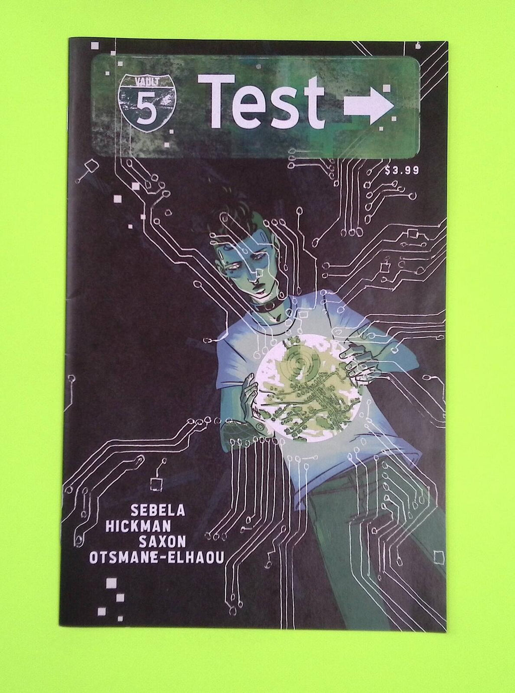 Test #5 Vault Comics High Grade Comic Book G63-198