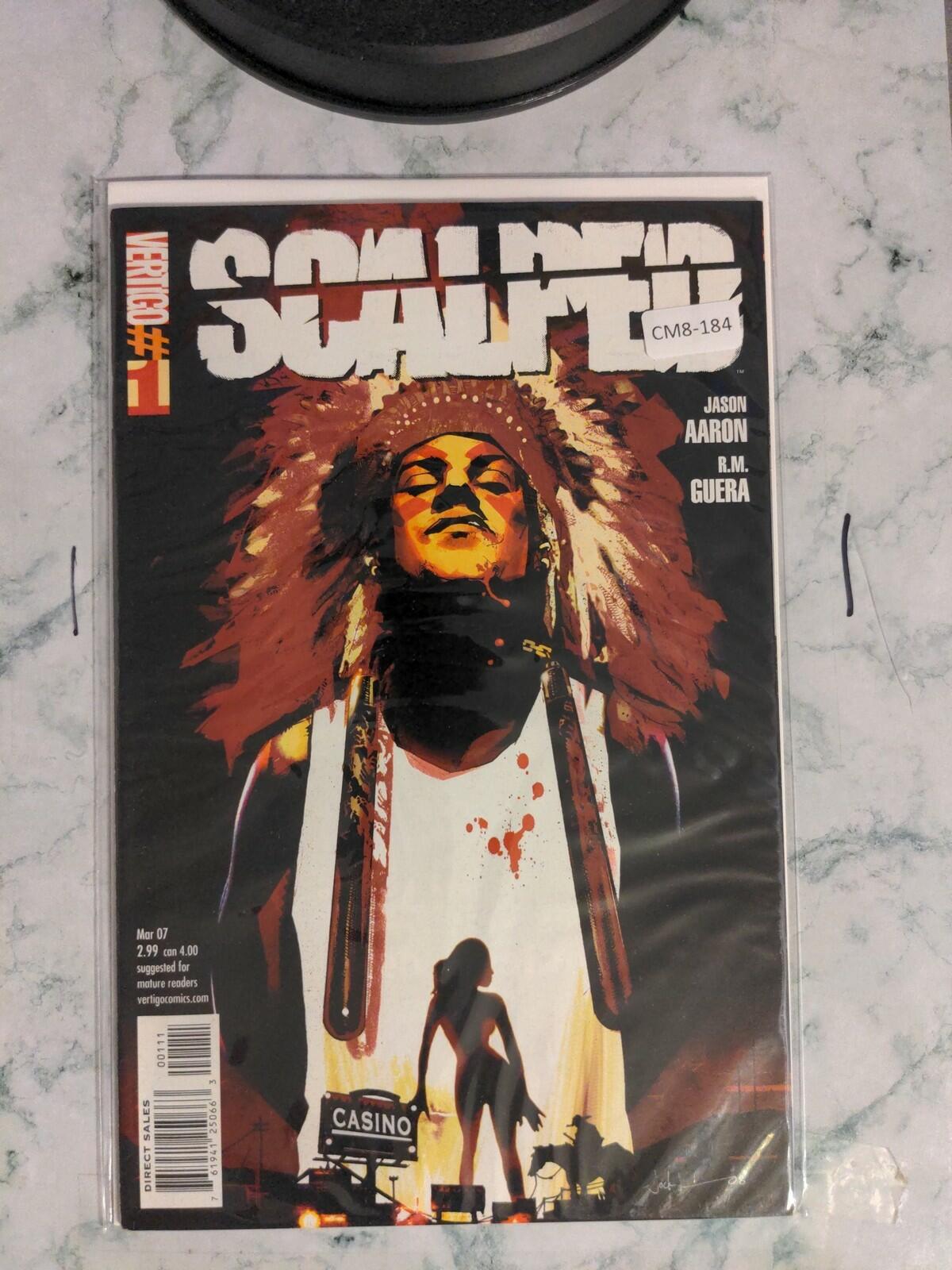 SCALPED #1 9.4 VERTIGO COMIC BOOK CM8-184