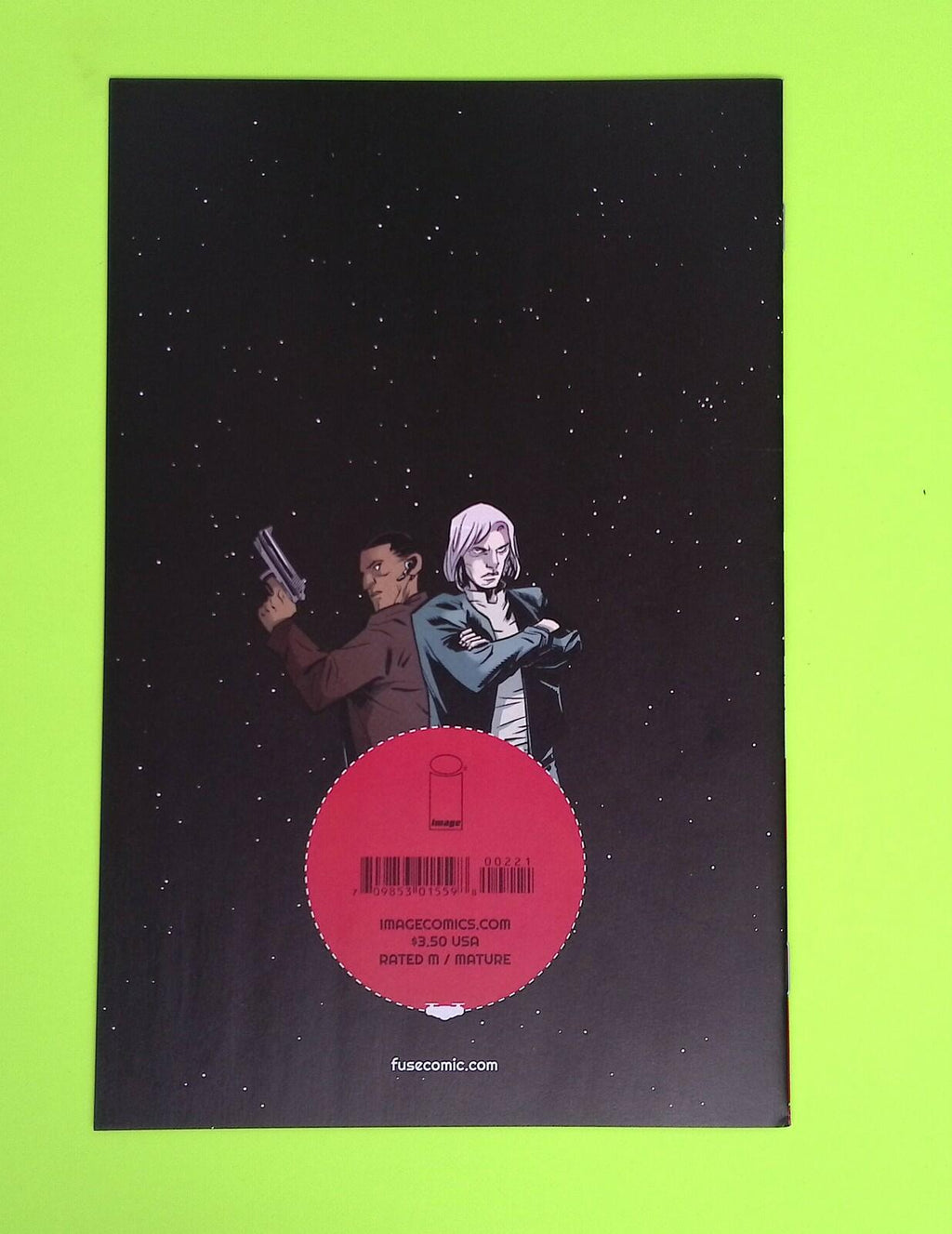 The Fuse #2b 2014 Image Comics Variant 8.0 Comic Book M54-4