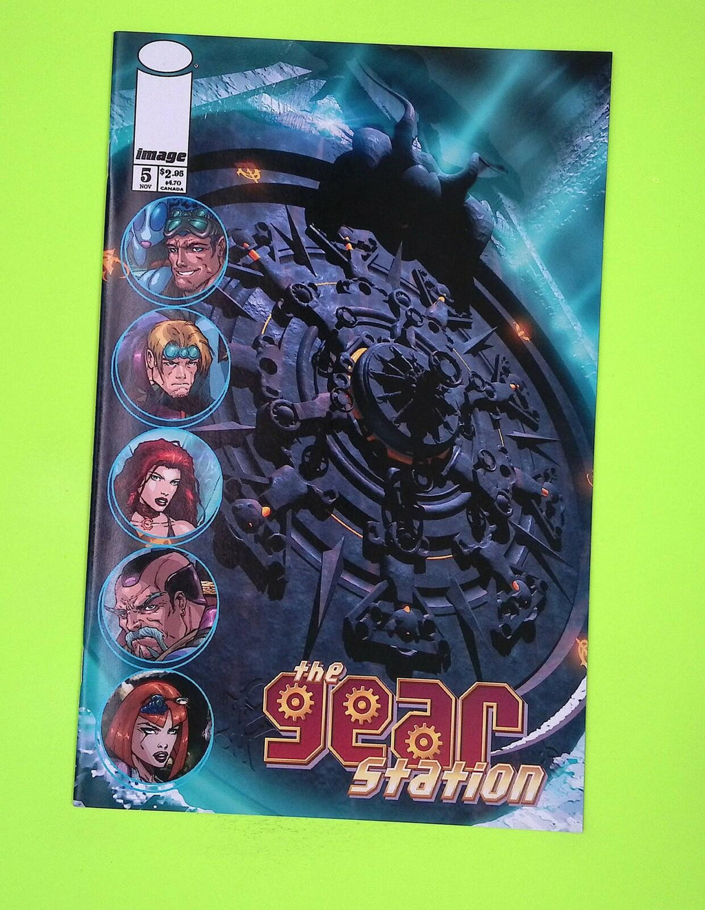 Gear Station #5 2000 Image Comics High Grade Comic Book J87-41