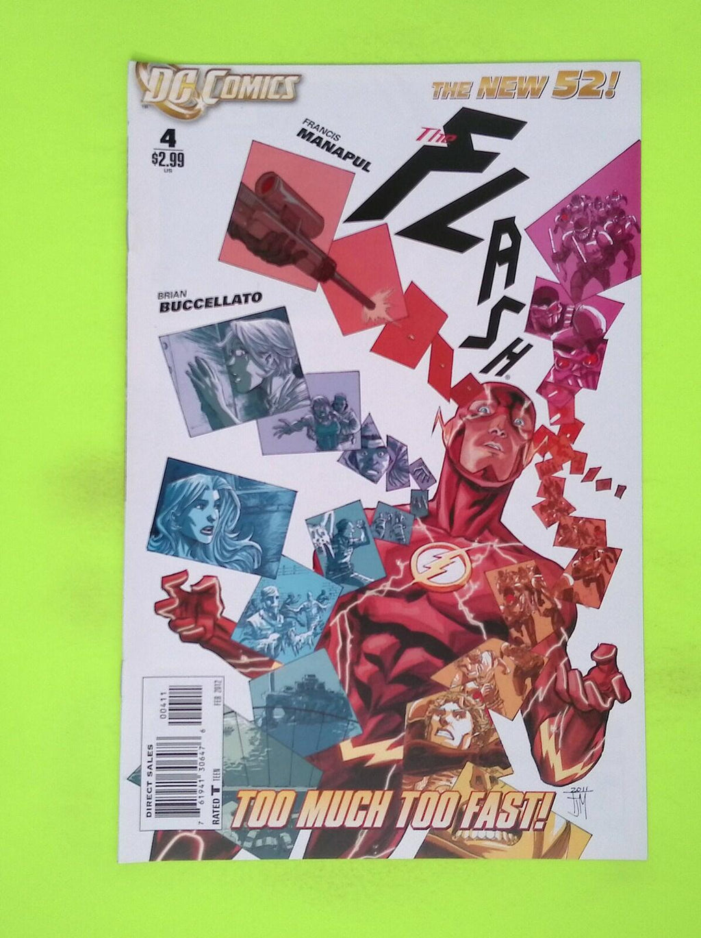 Flash #4 Vol. 4 2012 DC Comics 1st App High Grade Comic Book J97-9