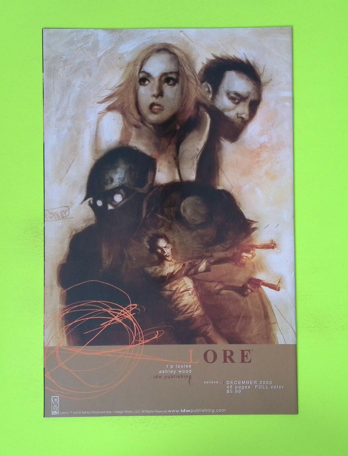 Wake the Dead #2 2003 IDW Publishing 8.0 Comic Book Q10-280