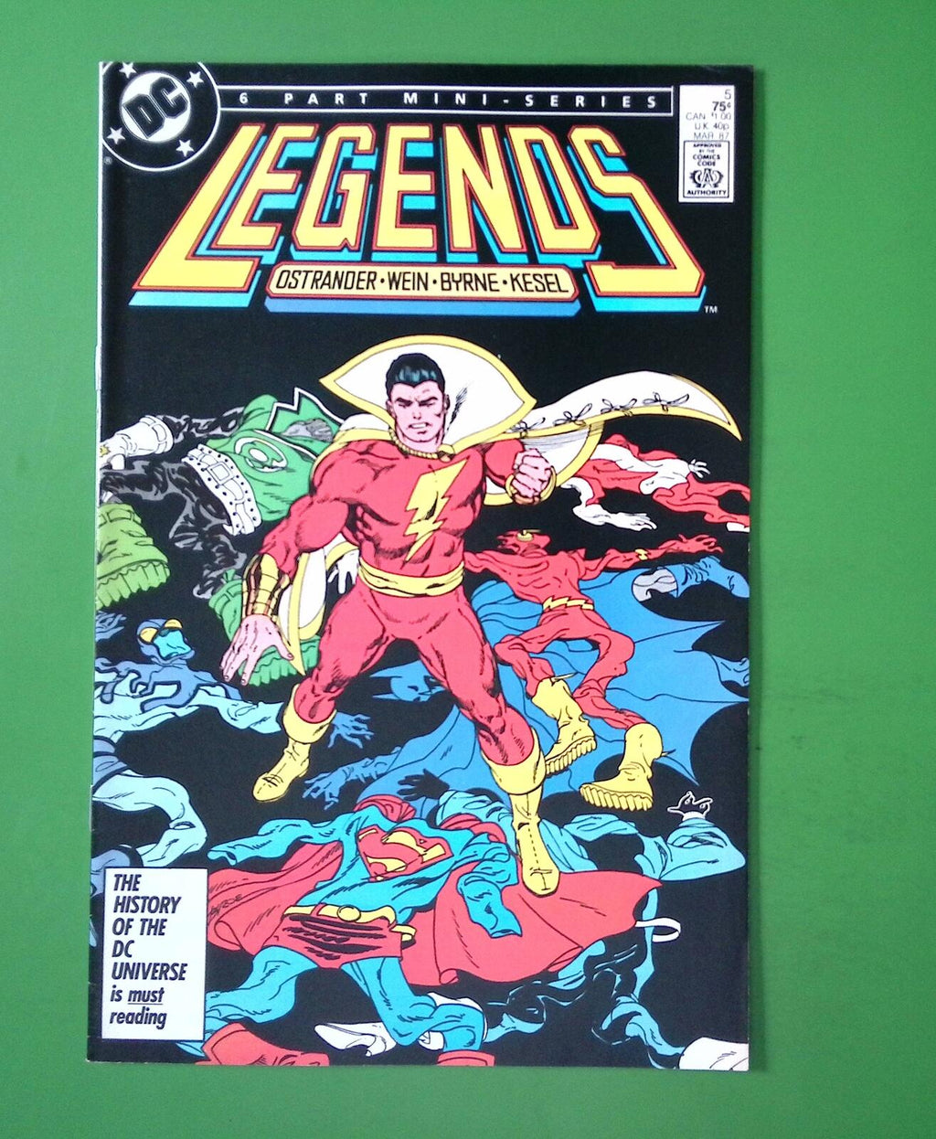 LEGENDS #5 MINI HIGH GRADE DC COMIC BOOK TS82-89